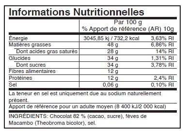 Tablette de chocolat "Alma"